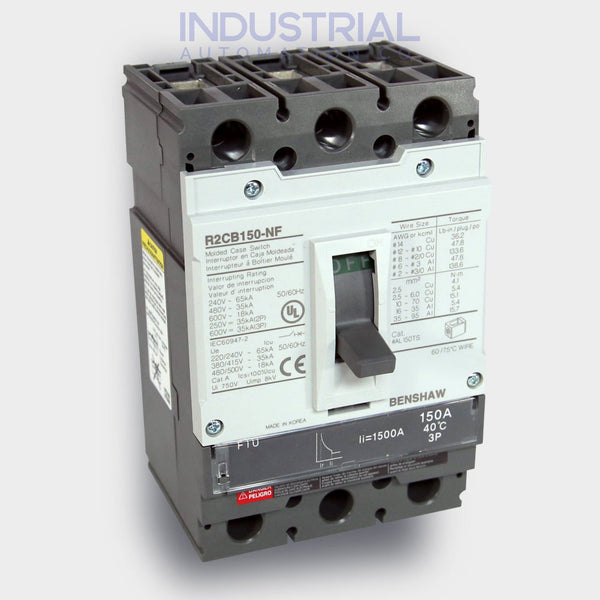Circuit Breaker 125 A - 150 Frame 3P 600 VAC, N-Normal Fault, FTU Trip Unit, 35 KAIC Interrupt at 480 VAC